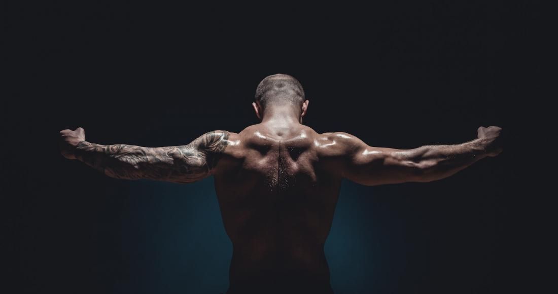 Muscular Male Bodybuilder